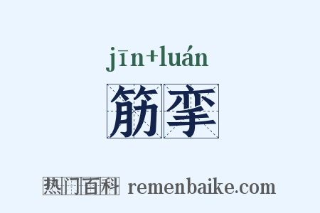 筋挛是什么意思的图片